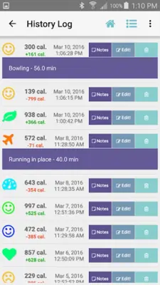 Exercise Calculator android App screenshot 8